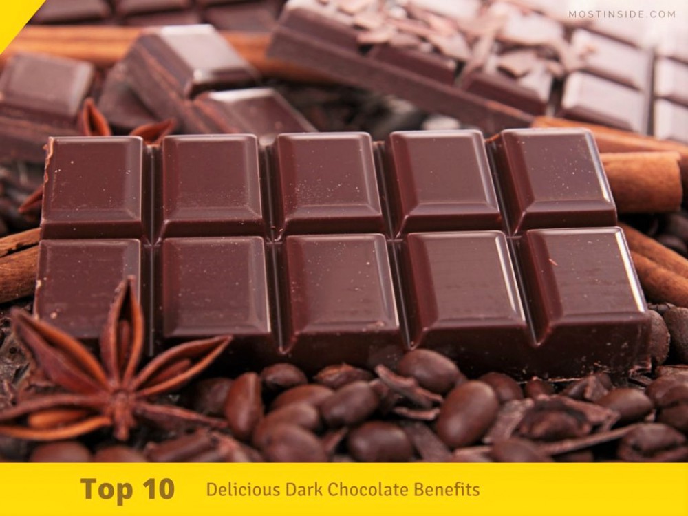 Top 10 Delicious Dark Chocolate Benefits