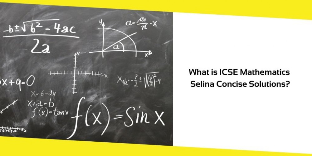 What is ICSE Mathematics Selina Concise Solutions?