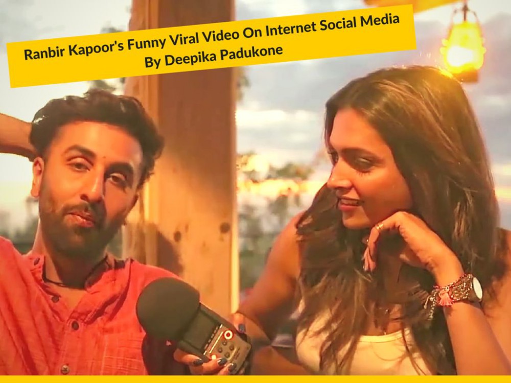 Ranbir Kapoor’s Funny Viral Video On Internet Social Media By Deepika Padukone